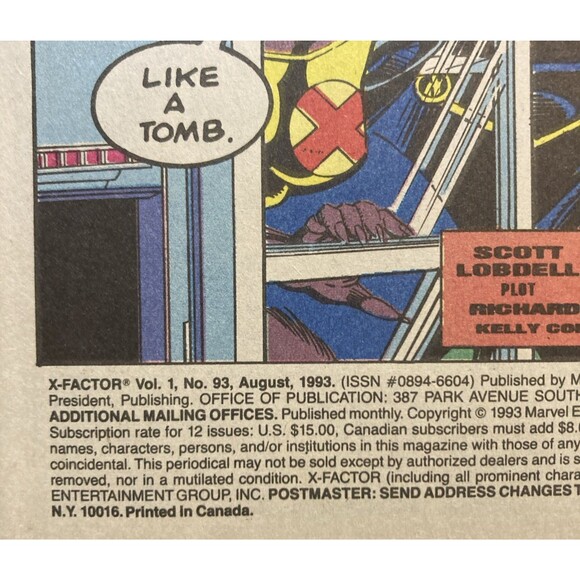 X-Factor: No. 90, 93-96, & 99. Marvel Comics (1993-94) - Picture 12 of 16